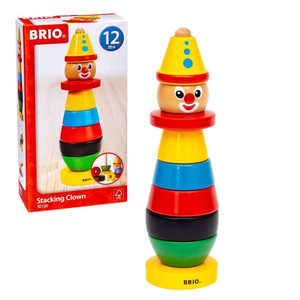 Amazon | BRIO 木製レール 知育玩具 クラウン 対象年齢1歳~ 30120 誕生